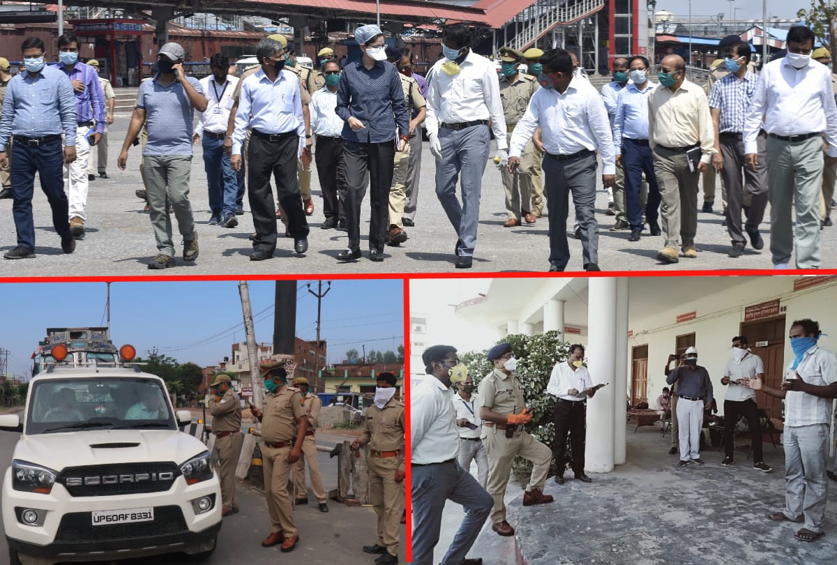 DM order not permitted open any services during lockdown in orange zone gorakhpur