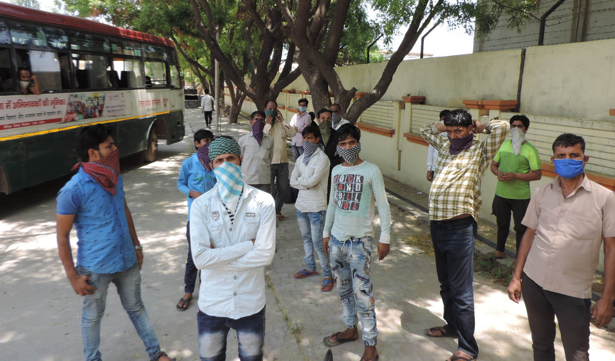 232 workers from non-provinces quarantined in homes