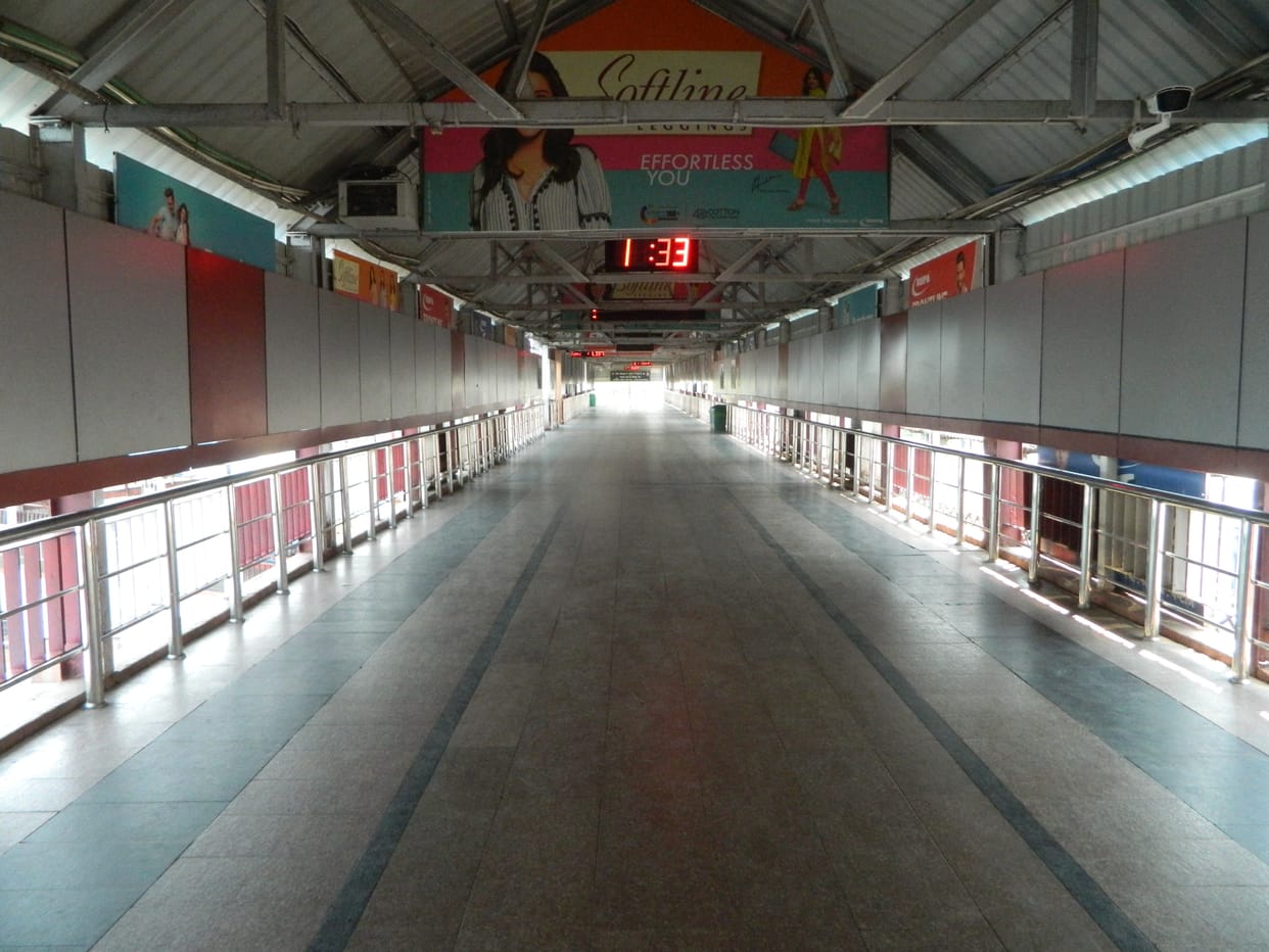Monkeys are making a blast at the railway station