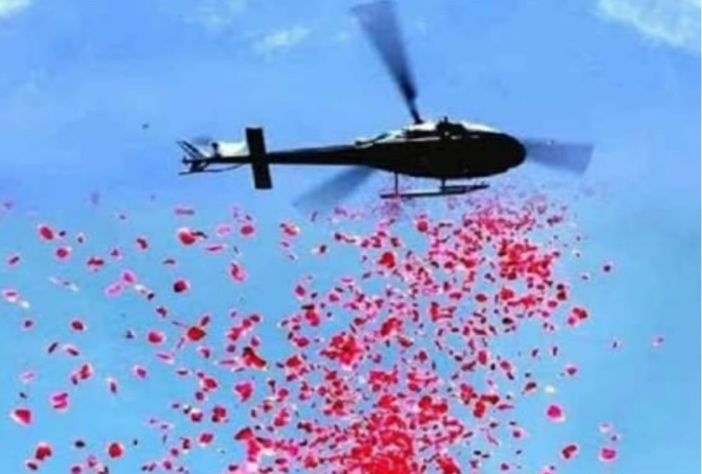 helicopter service provider show fake noc of fire brigade officer fir registered in greater noida