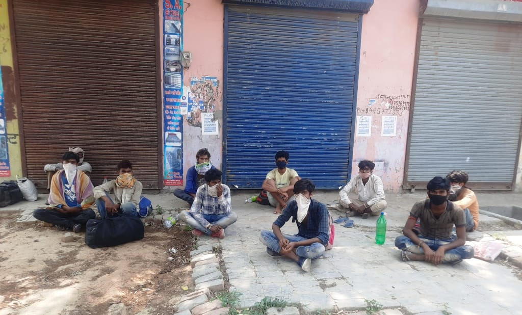 Helplessness: Workers on foot from Ludhiana to Gorakhpur