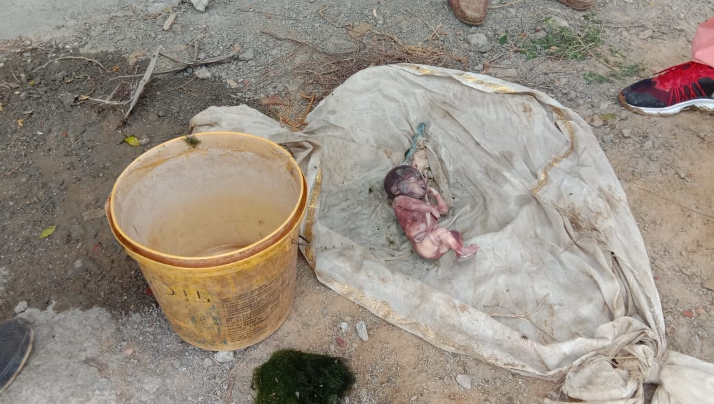 Six-month-old fetus found in the pond of Cusanti