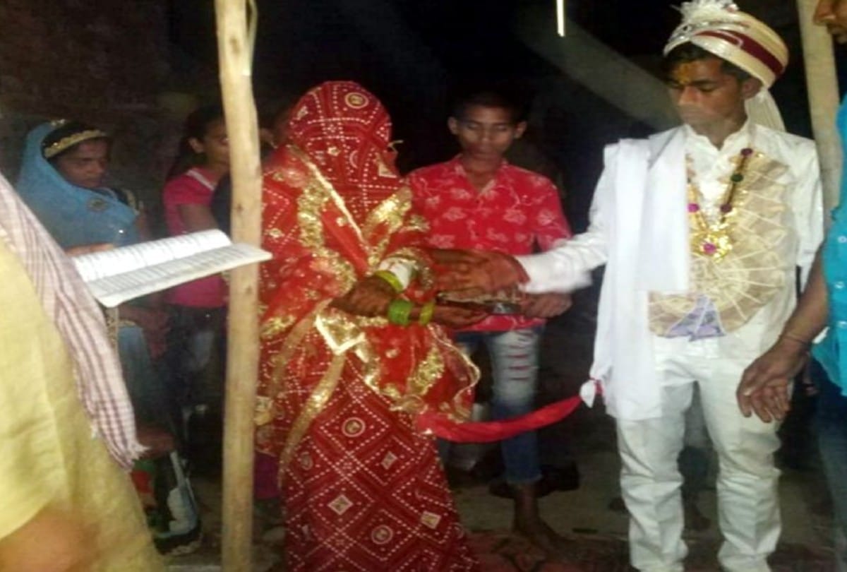 Marriage In Lockdown At Kasganj Groom Wedding Bride By Bike