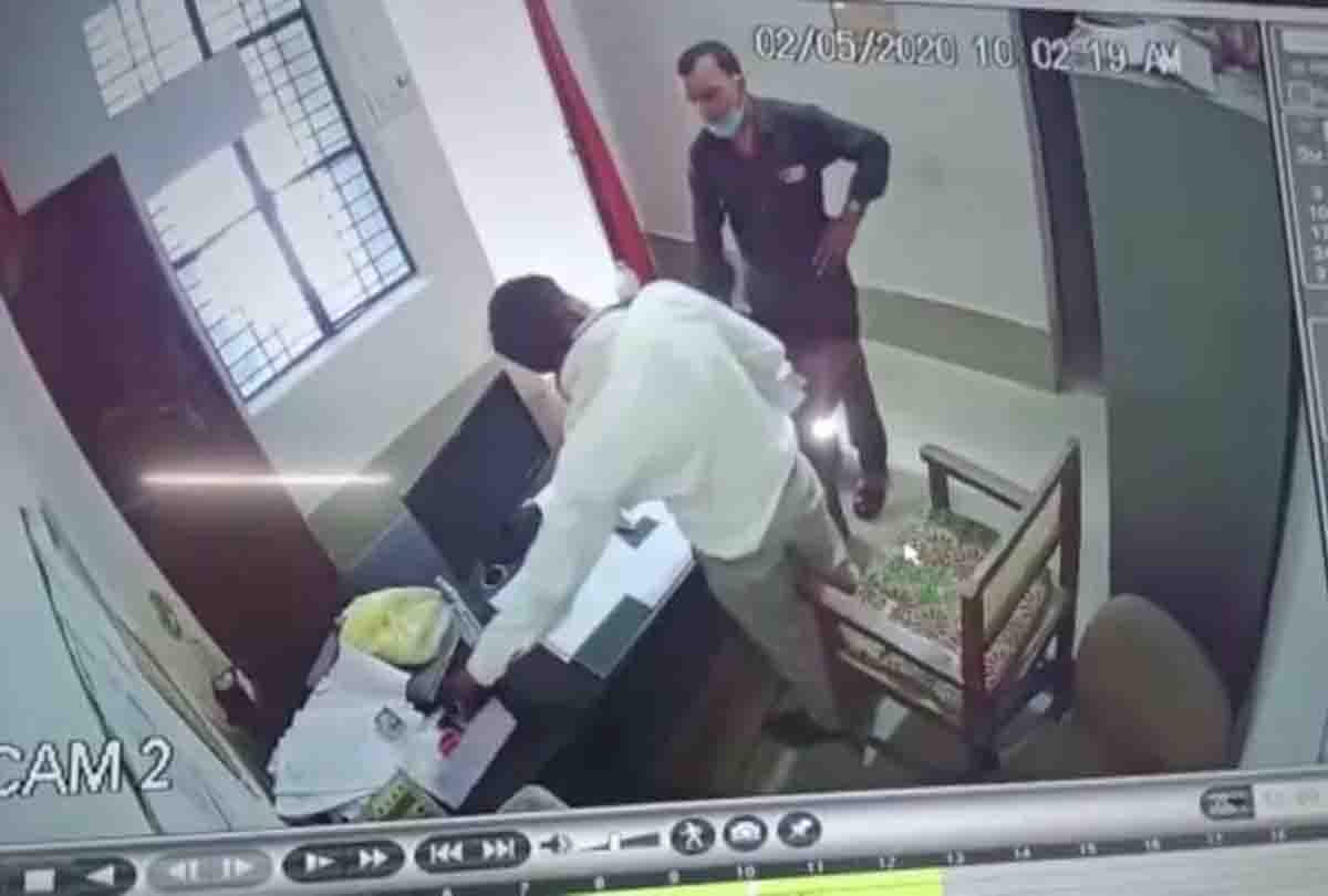 CCTV footage of fake pass issuance surfaced in lockdown