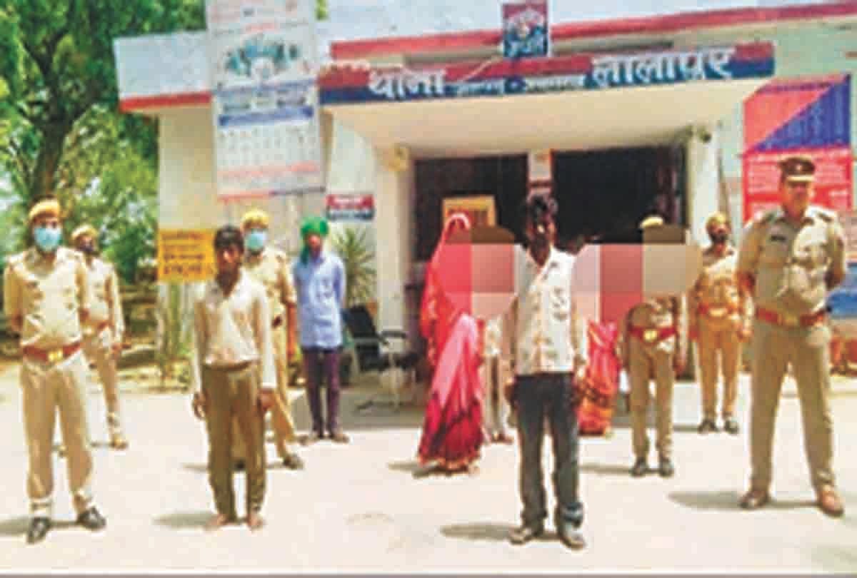 Attack on police team to follow lockdown in Prayagraj, stone pelting on ambulance