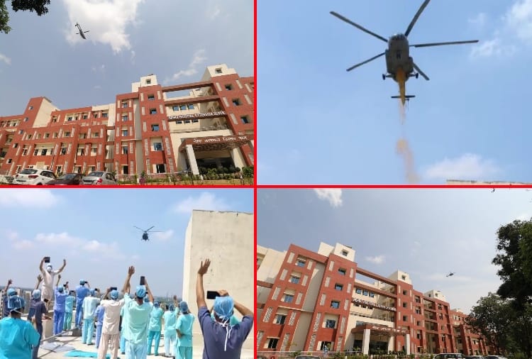 Armed Forces Thank Corona Warriors, Airforce to salute corona warriors today in Chandigarh and Panchkula