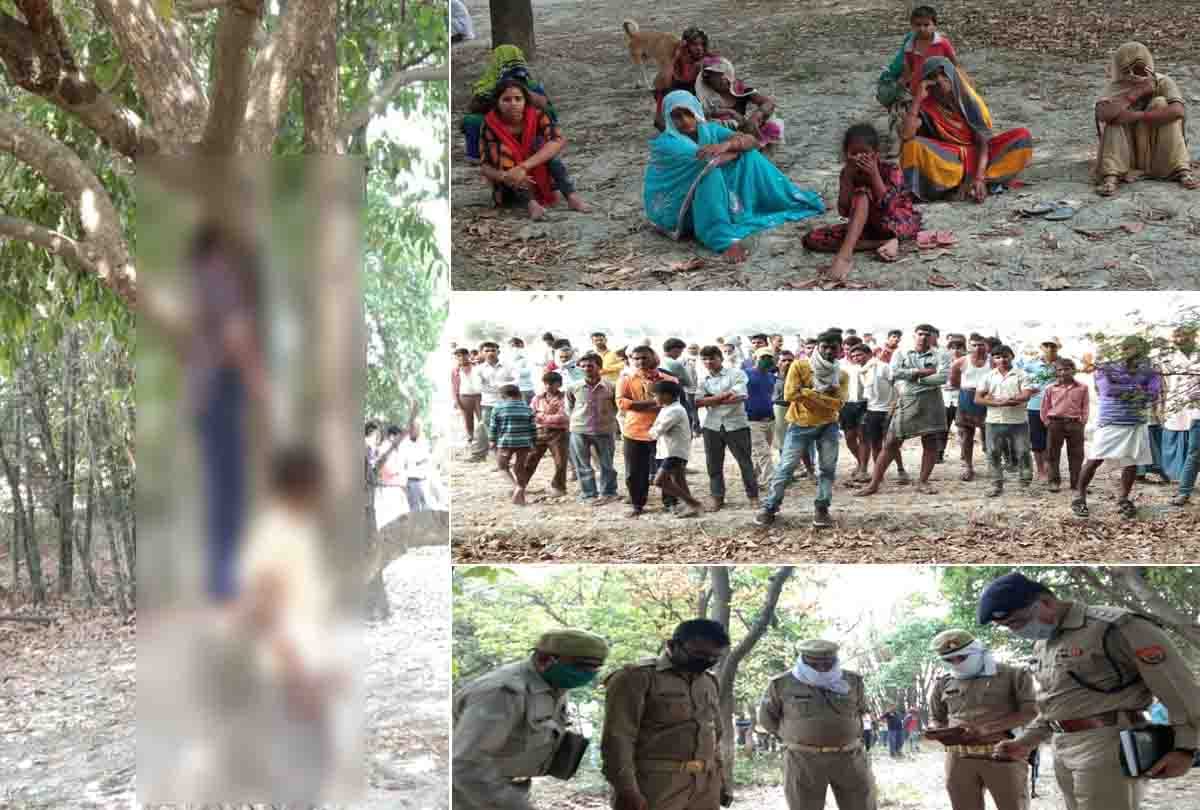 Youth and teenager found hanging from tree in hardoi
