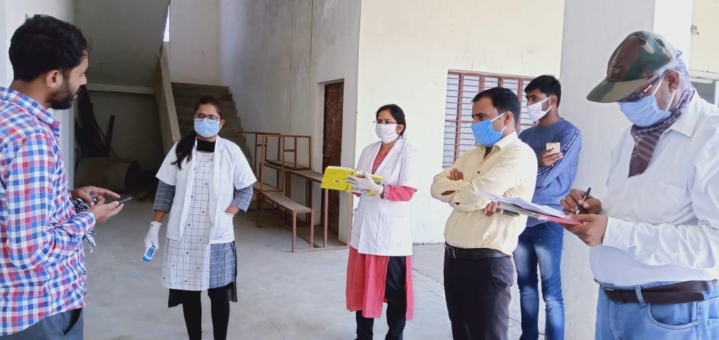 56 laborers arrived in Kadaura town, quarantined