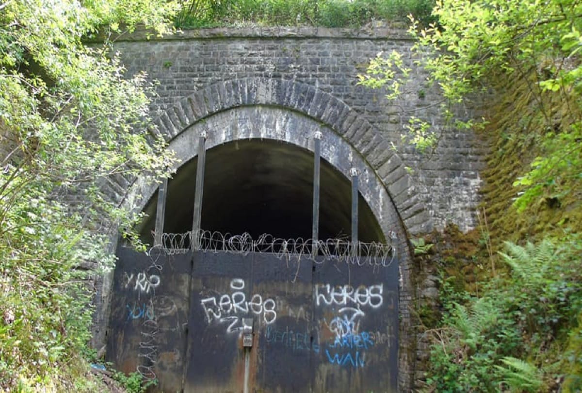 hidden railway tunnel of Wales Abernant tunnel designed by Isambard Kingdom Brunel could be reopened as cycle path