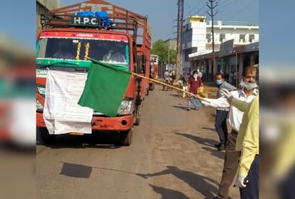 Packaged Vegetables Home Delivery In Agra Due To Coronavirus