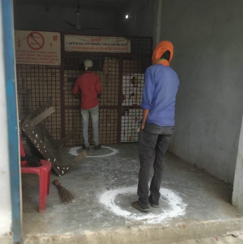 Liquor shops opened with certain conditions