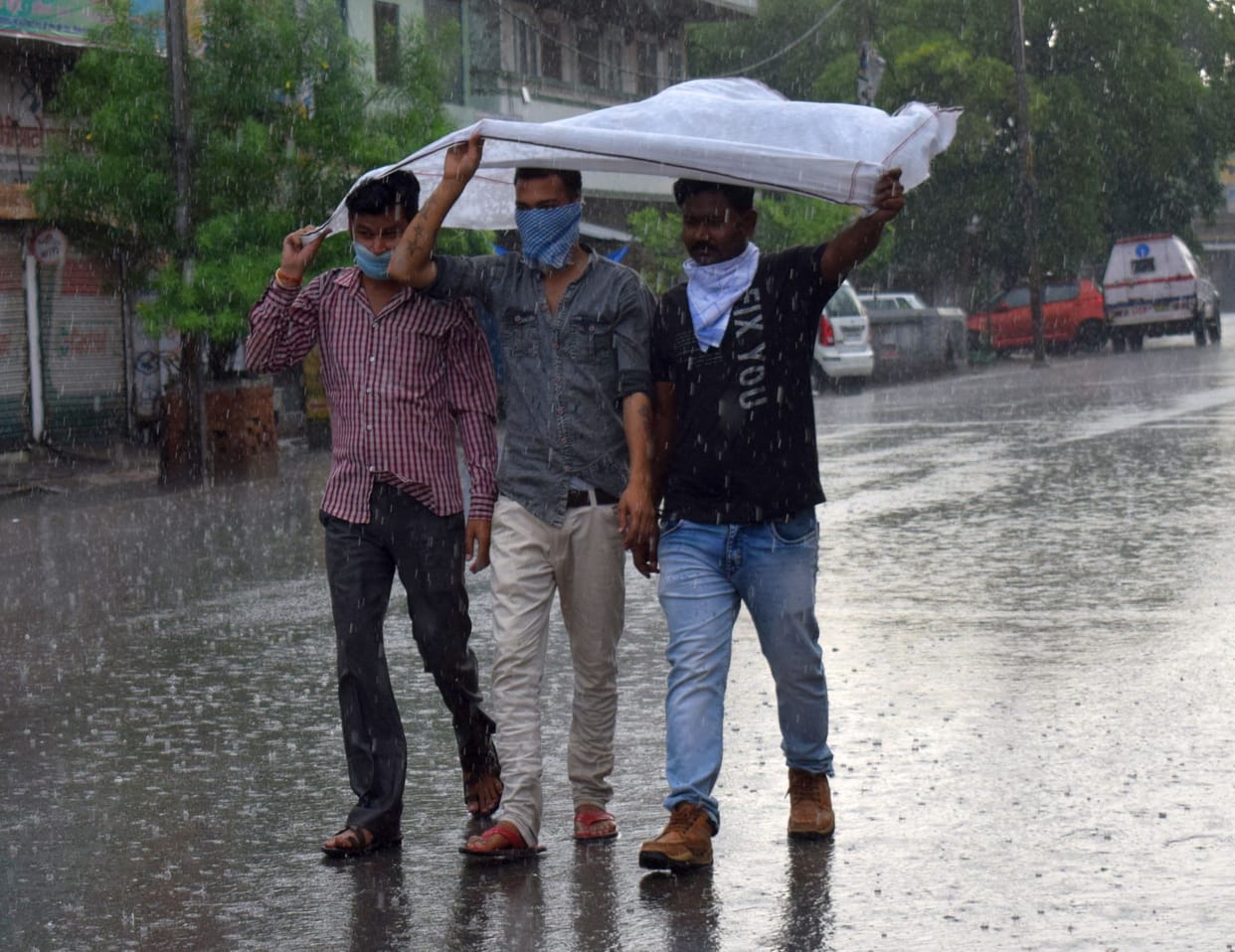 climate change due to rain