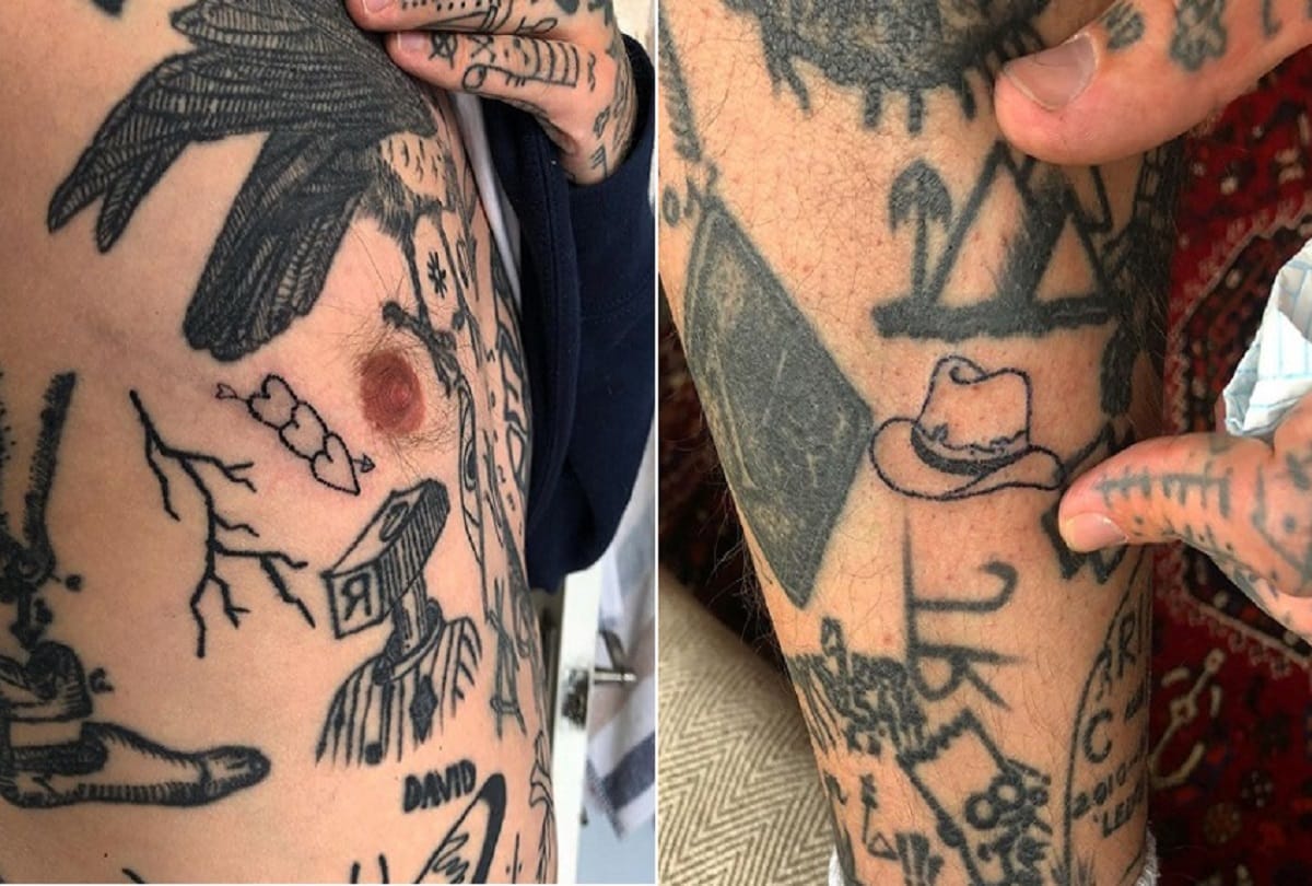 London man create a new tattoo every day on his body during lockdown