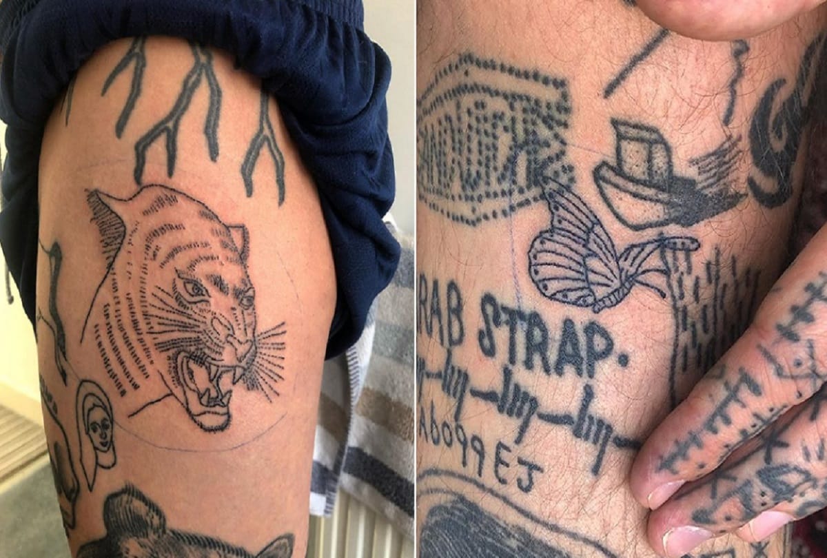 London man create a new tattoo every day on his body during lockdown