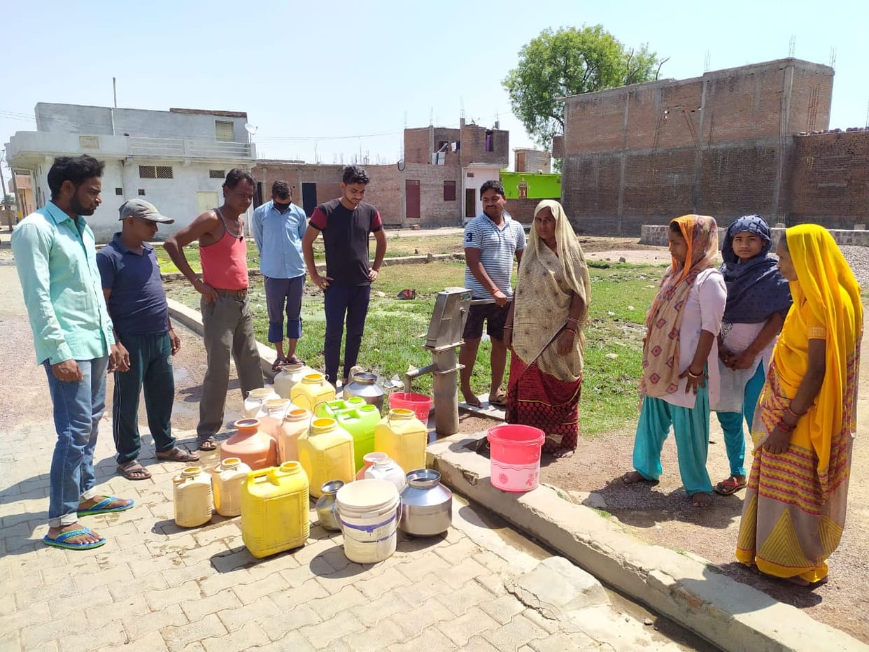 water supply became worsen