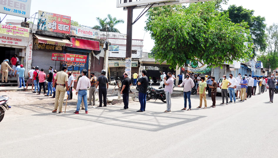 1.40 crore liquor sold in Saharanpur