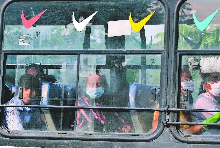 Coronavirus, Lockdown, Social Distancing, Himachal Pradesh Buses Reached Chandigarh to Take People
