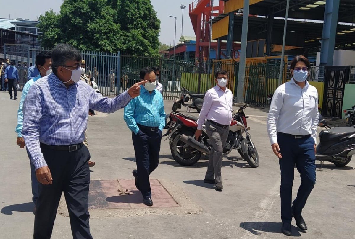 Arrangements completed at Prayagraj Junction for movement of workers