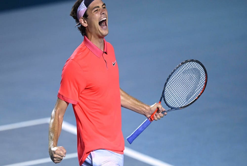 Taylor Fritz defeated Alexander Zverev in BNP Paribas Open