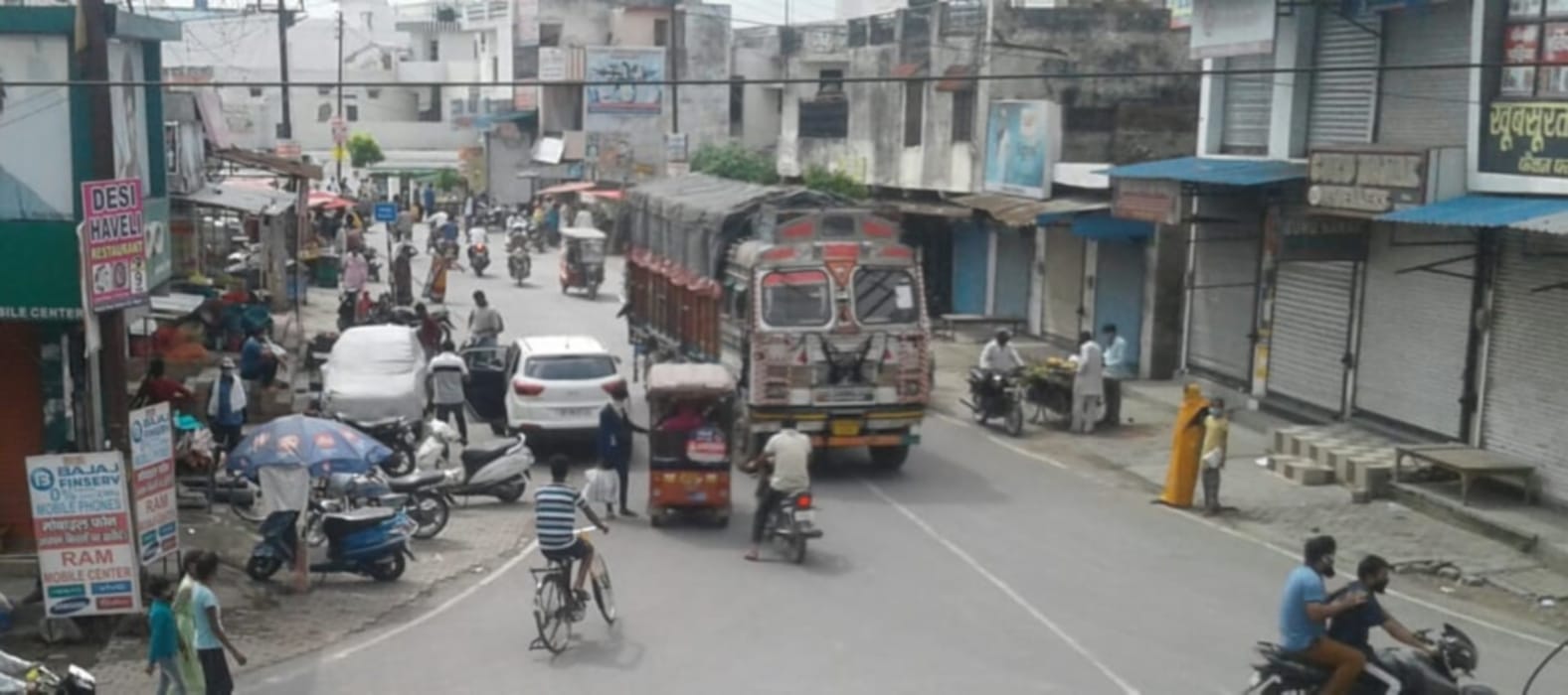 Coronavirus lockdown 3.0 in uttarakhand : after lockdown 3 relief public seen on road and market