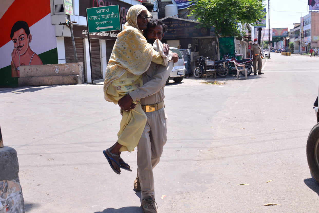 Son reaches his mother's lap for pension