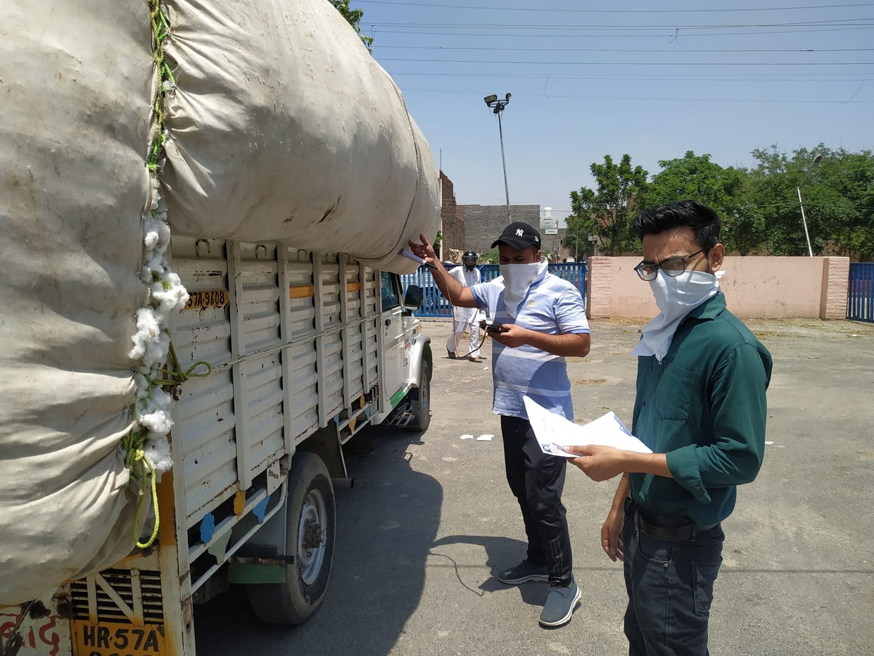 CCI bought nerma from 46 farmers on the first day