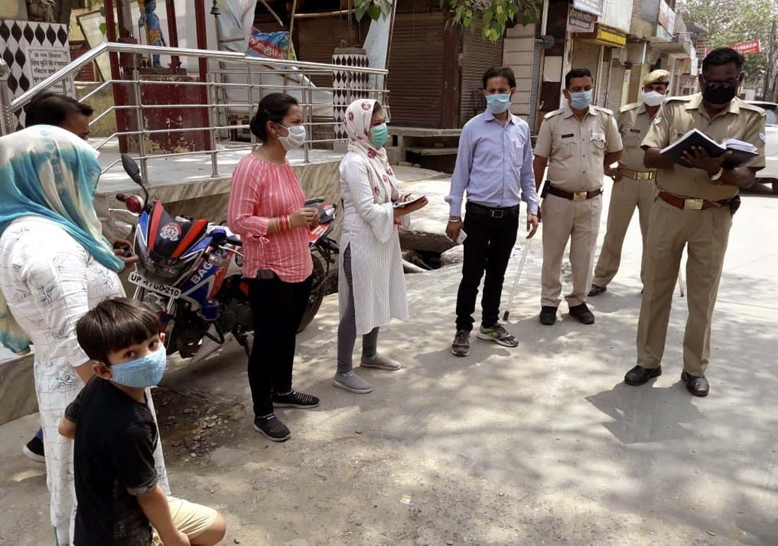 Quarantined people from Rajasthan, Ujjain and MP