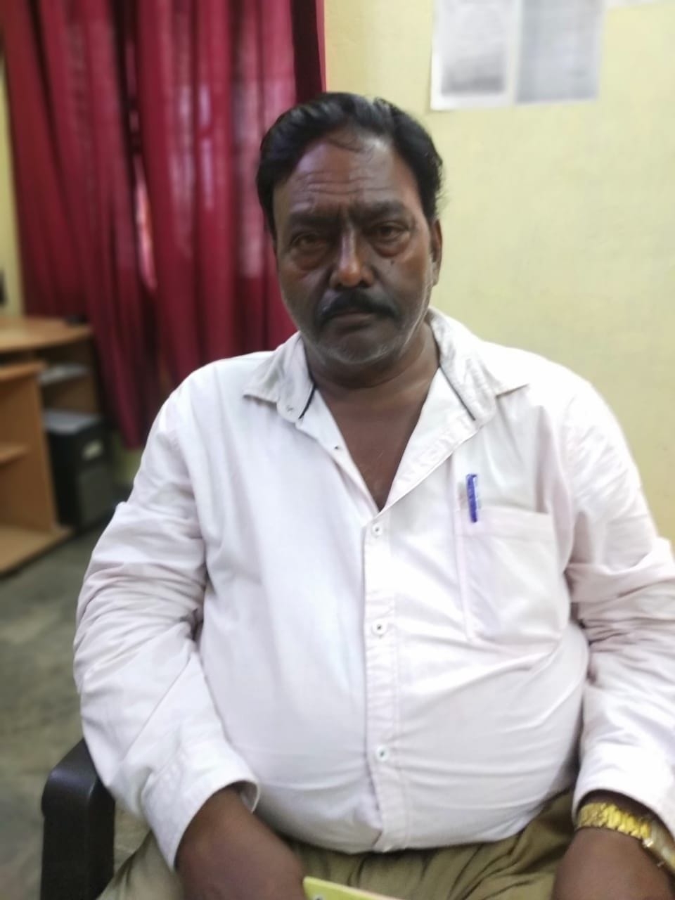 in a road accident je of electricity department died