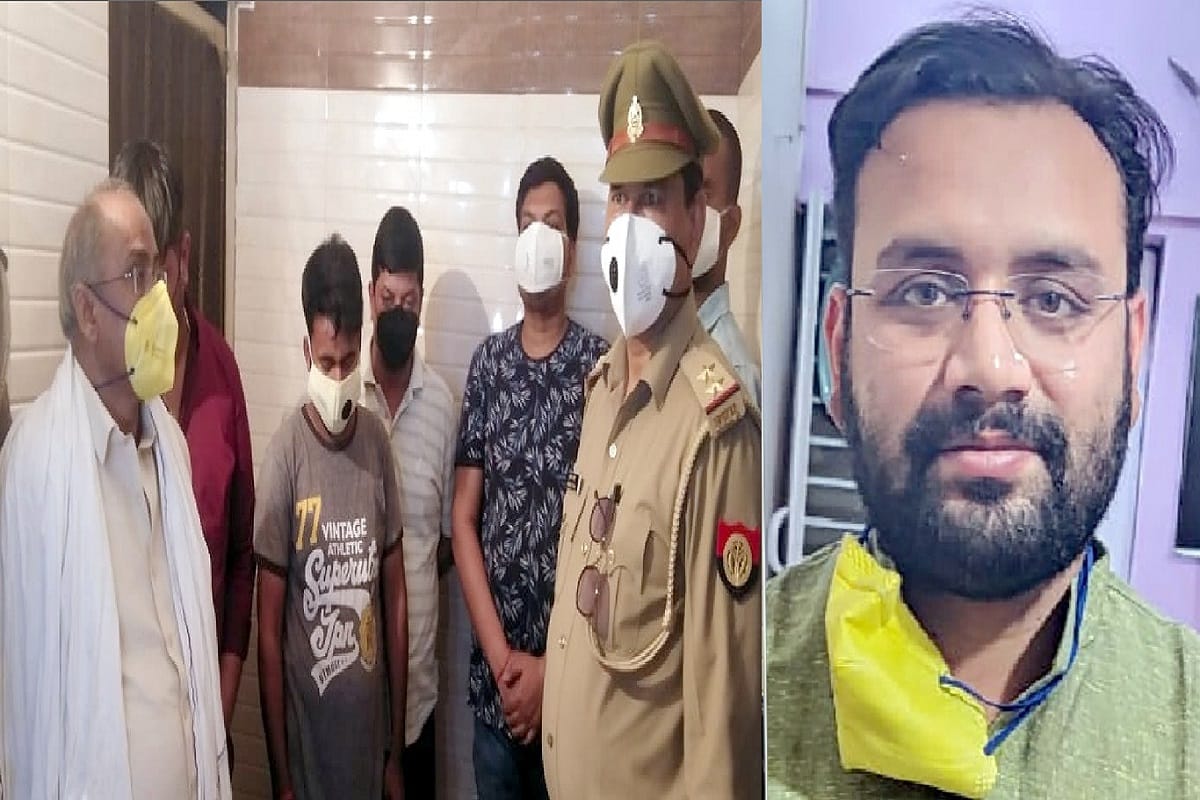 MLA Aman Mani Tripathi and his six friends have bail out from the Bijnor court  in case of violation of lockdown