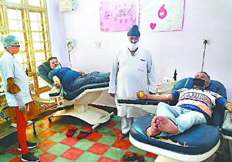 Two charities saved patient's life by giving blood