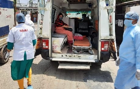 Worrying situation .. There are no obvious signs in the infected woman and young man