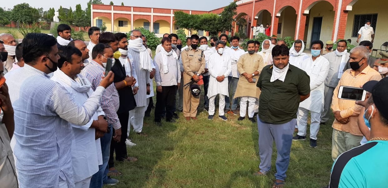 Rahul Khatta's youth from two villages came face to face on video