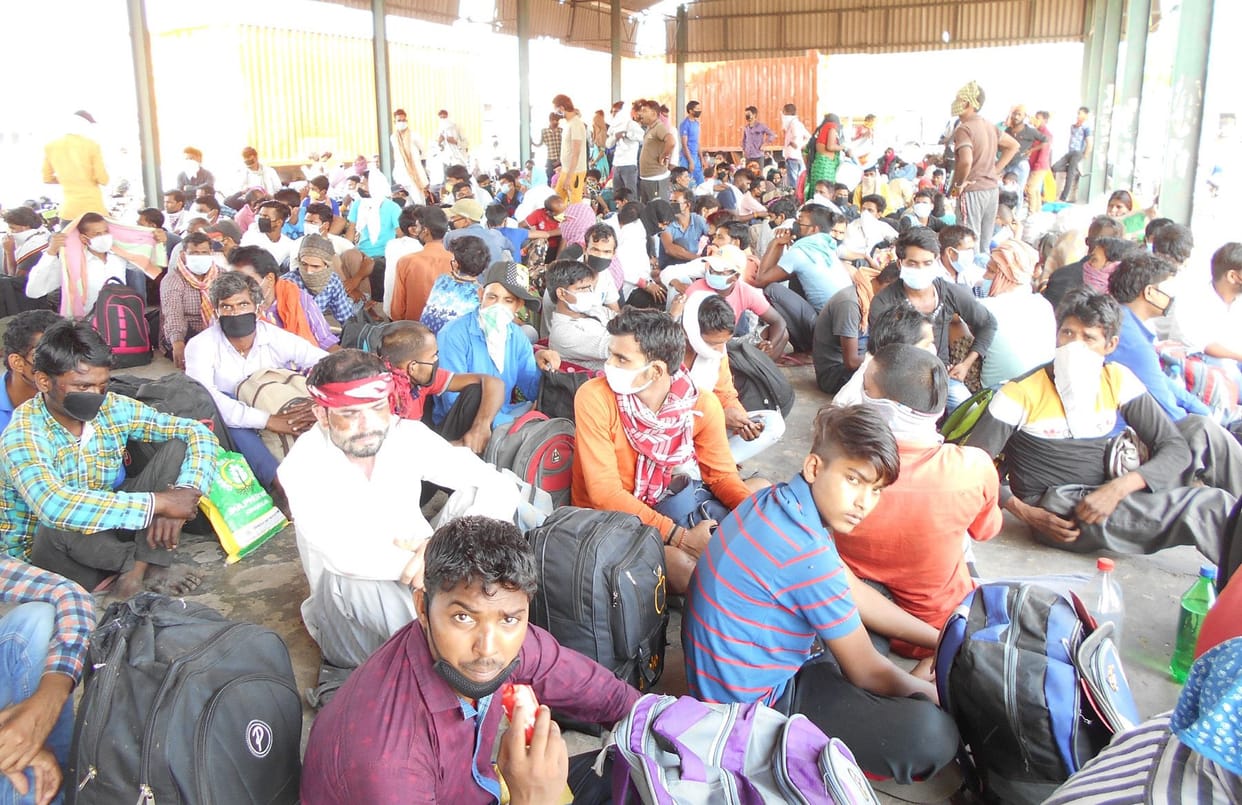 lockdown, corona, mathura