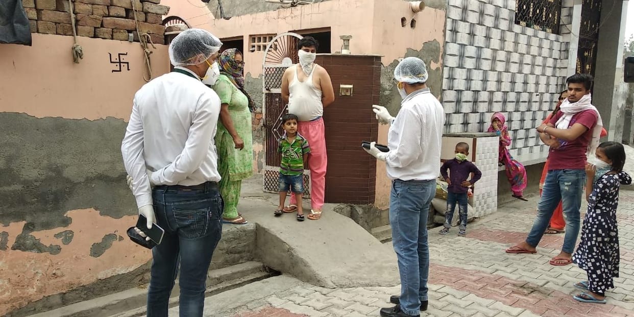 The report of 121 families of eight Corona positive families and people who came in contact came negative