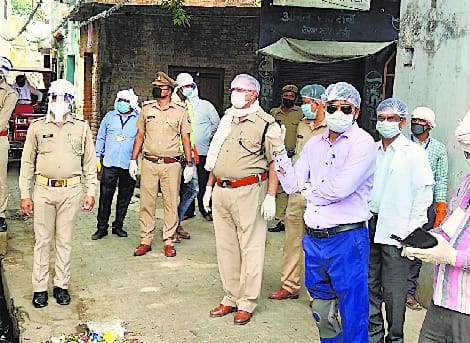 Administration sealed Para Mohalla after getting Corona positive