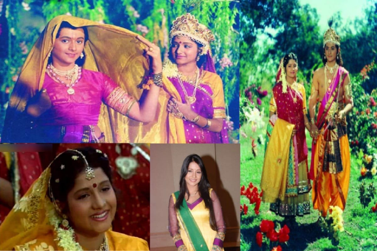 Shri Krishna, Meerut daughter's Shweta Chaudhary played the role Radha with Kanha in Sri Krishna episode on doordarshan