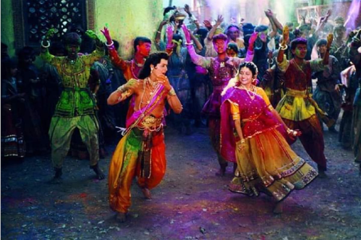 Shri Krishna, Meerut daughter's Shweta Chaudhary played the role Radha with Kanha in Sri Krishna episode on doordarshan