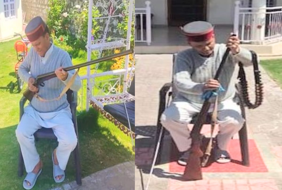 mp Ramswaroop again in controversy, posted post on Facebook cleaning gun and got trolled