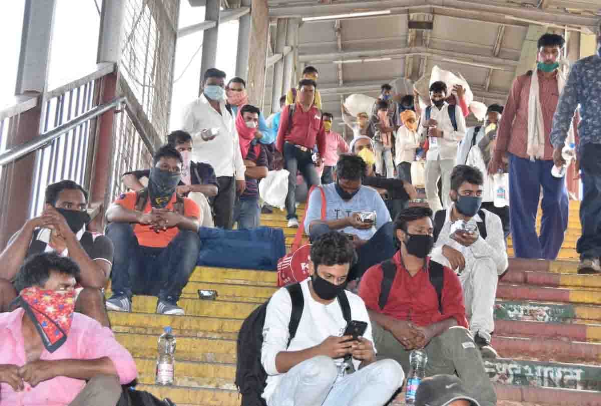 Lockdown: special Train brought to 1220 workers from gujarat to kanpur