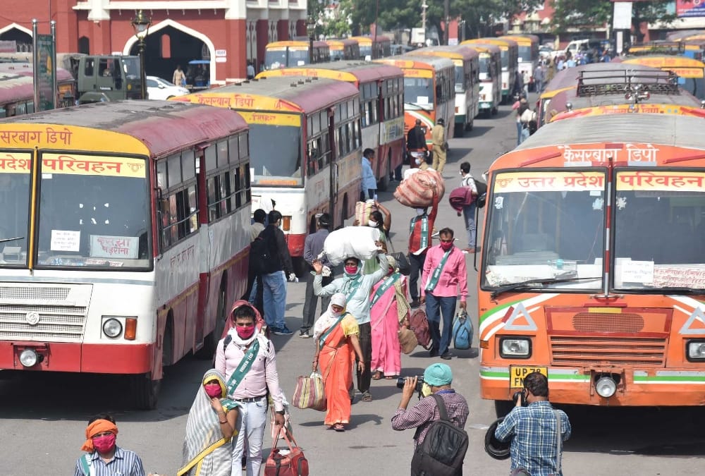 Bus service will resume in green zone districts in Uttar Pradesh.