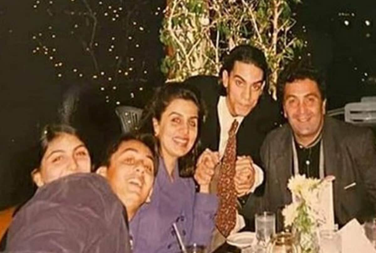 rishi kapoor throwback photos with neetu kapoor to other celebrities
