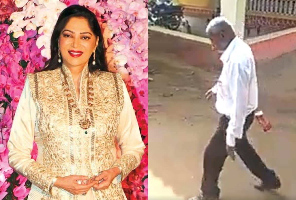 Simi Garewal reaction on liquor shop open during lockdown with drunk man video