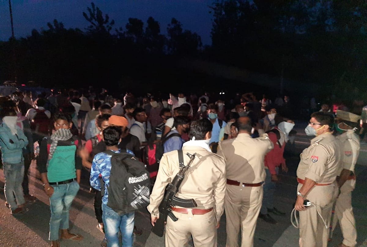 corona update: Protest of migrant laborers