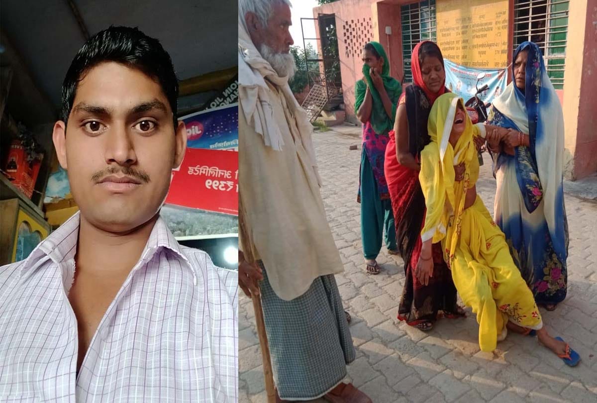 hardoi road accident news, one died