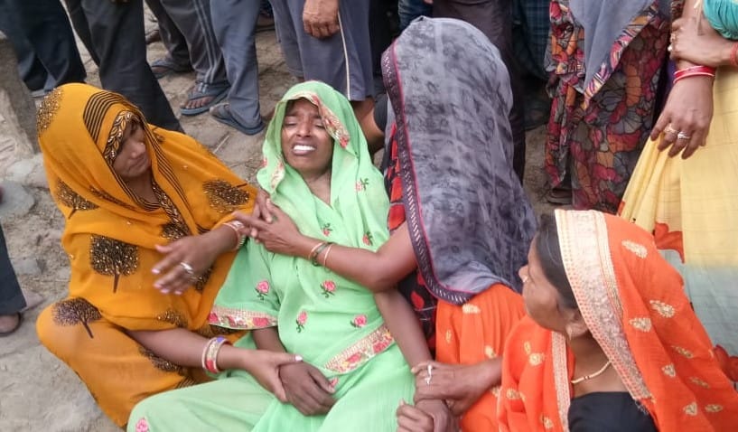 Death due to high-tension wire in Rangoli village
