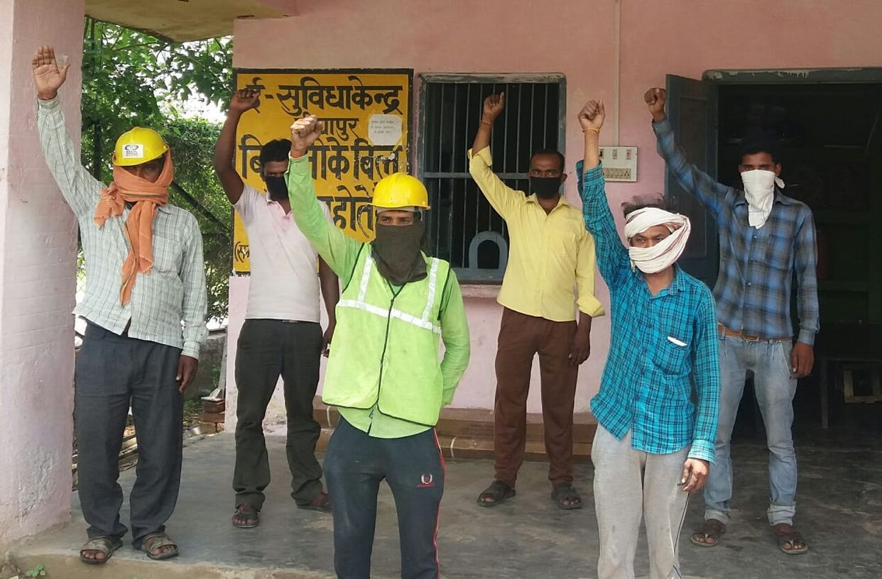 Contractors stalled power supply in the fight