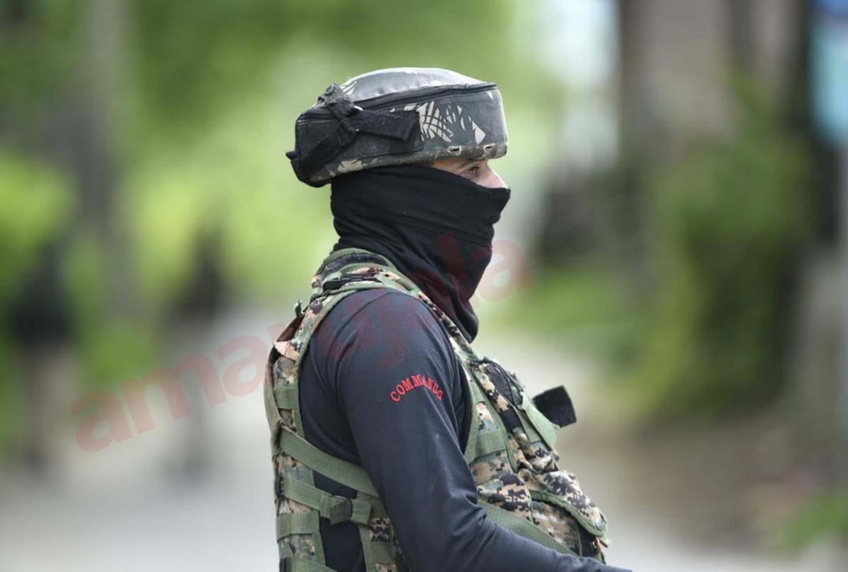 Encounter in Kulgam Police and security forces are on job