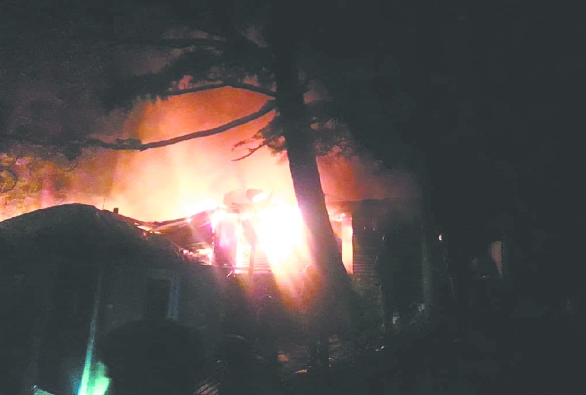 Shimla: Cylinder burst due to fire, scorching woman