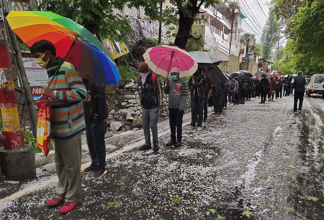 People have hit hail for alcohol