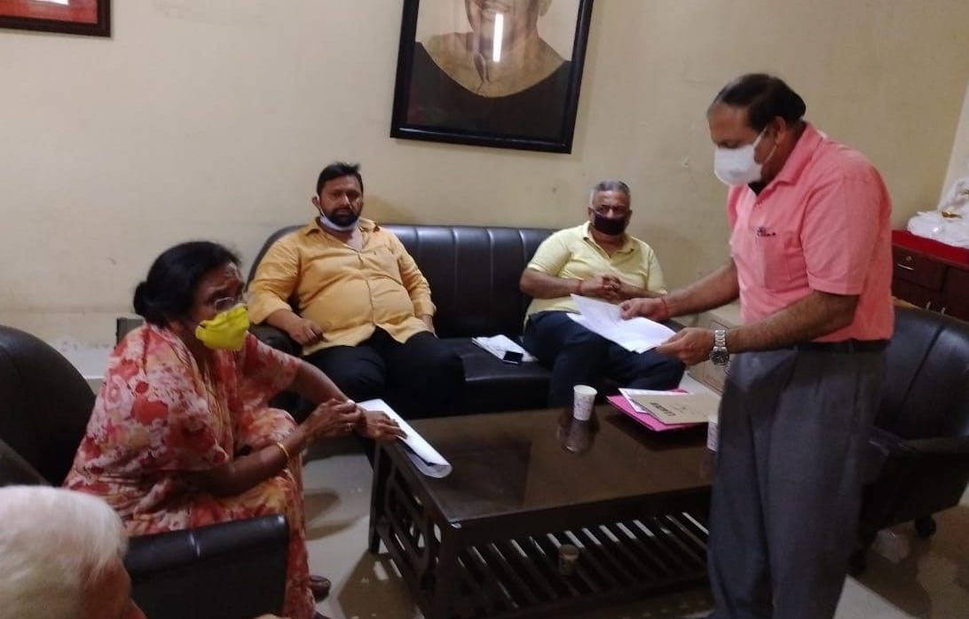 like the ayodhya trademen demanded the relief from dm
